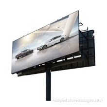 Building roof large and giant outdoor led screen